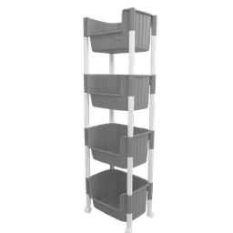 [NH12E4NP8] Estante de 4 niveles (premium)