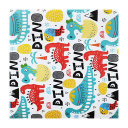 [NH09PEA100DINO] Papel de regalo para cumpleaños (Dinosaurios)(PZ003)