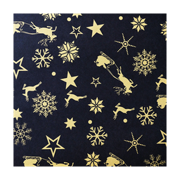 [NH09PEBE800EA] Papel de regalo para celebraciones (estrellas y arce)(PZ041)