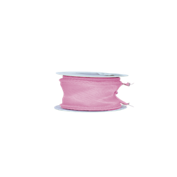 [NH09C100RC] Cinta de satén CF8033 (0.5 cm x 500 yardas) Rosado Claro
