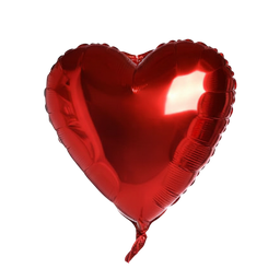 [NH09GPAC2000RJ] Globo con forma de corazón Rojo