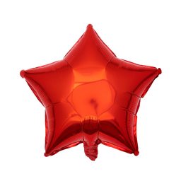 [NH09GPAE2000RJ] Globo en forma de estrella Rojo