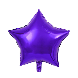 [NH09GPAE2000MDO] Globo en forma de estrella Morado