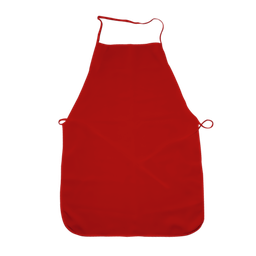 [NH13DSRJ02] Delantal  para Sublimar, color rojo