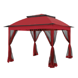 [NH10CR3,3M] Carpa para exteriores 3*3M Rojo Vino