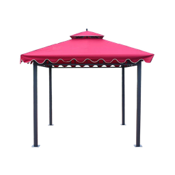 [NH10CRV3,5M] Carpa exterior para Terraza Rojo Vino  3.5*3.5m