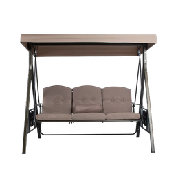 [NH10SCC2M]  Silla columpio para jardín Beige 2*1.85*1.2m 